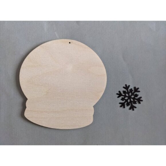 2 Plum Purdy Christmas Holiday Wood Ornament Kits Tole Painting - Picture 3 of 6